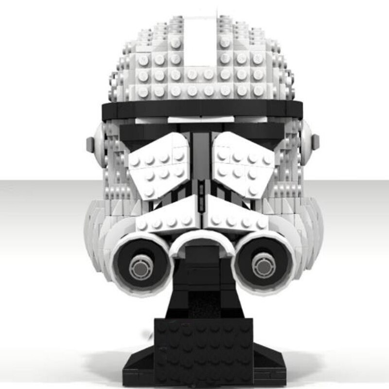 MOCBRICKLAND MOC-78033 Clone Phase 2 Helmet Bust