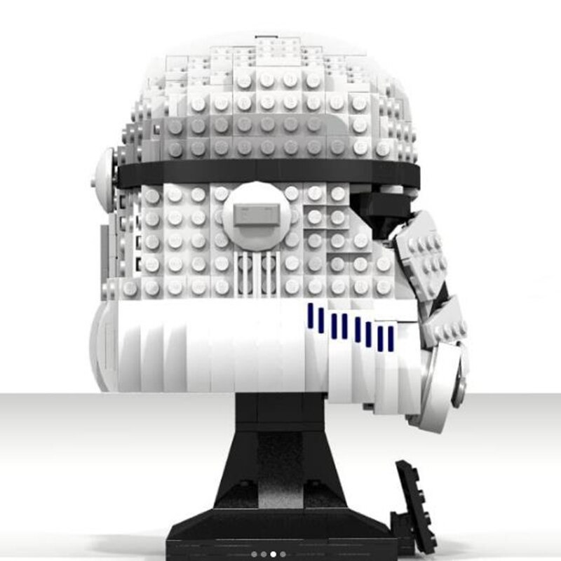 MOCBRICKLAND MOC-78033 Clone Phase 2 Helmet Bust