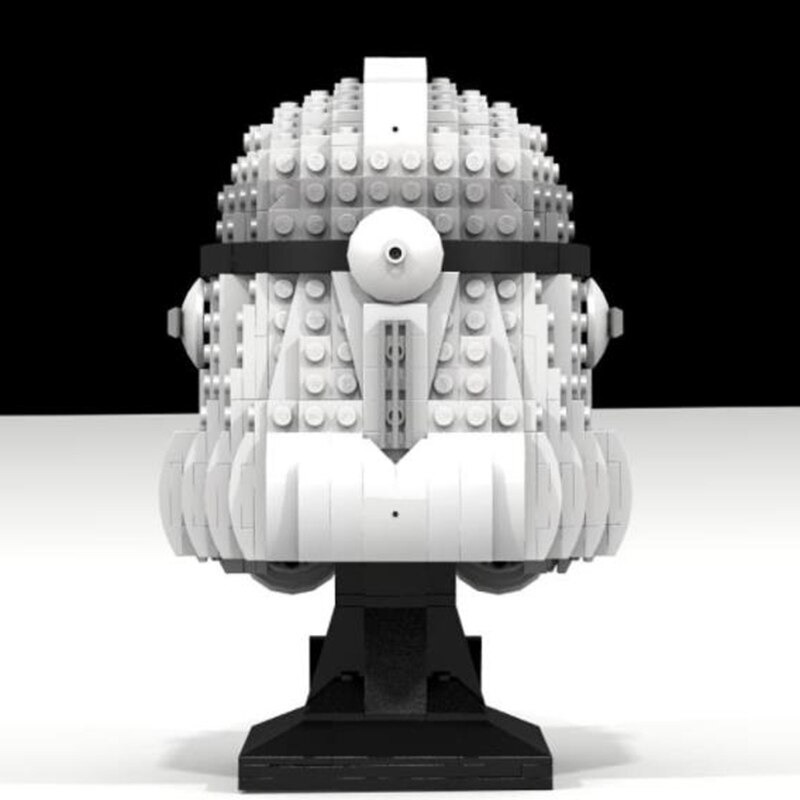 MOCBRICKLAND MOC-78033 Clone Phase 2 Helmet Bust