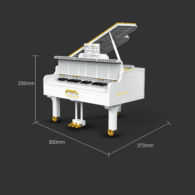 Creator BUILO YC-21003 White Dreamer Piano