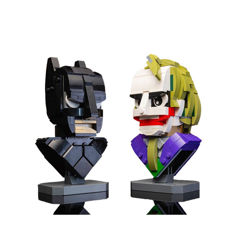 MOCBRICKLAND MOC-22597 Dark Knight Bust Collection