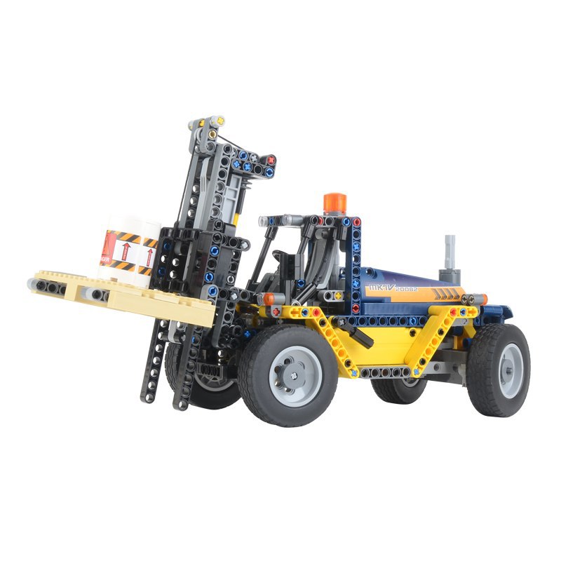 DECOOL 3379 Forklift Truck Compatible with 42079