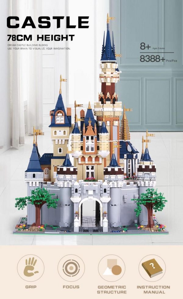 MOULD KING 13132 Disney Cinderella Castle