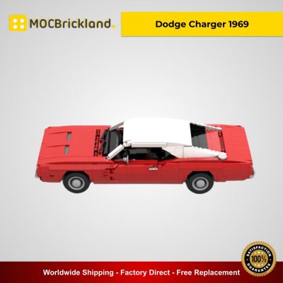 Dodge Charger 1969 MOC 37066 Technic Designed By Jeka Jackson with 1615 Pieces