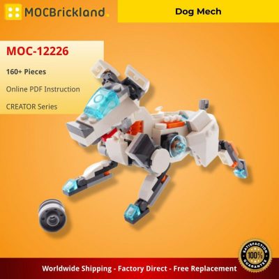 MOCBRICKLAND MOC-12226 Dog Mech