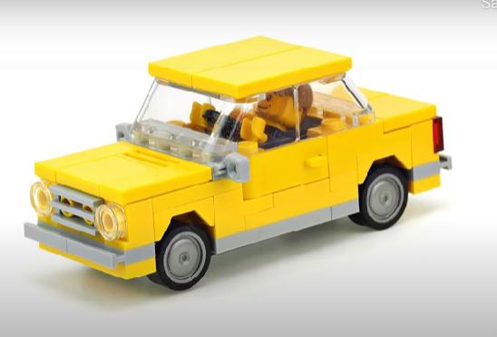 MOCBRICKLAND MOC-23009 Fiat 124  VAZ-2101