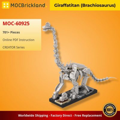MOCBRICKLAND MOC-60925 Giraffatitan (Brachiosaurus)