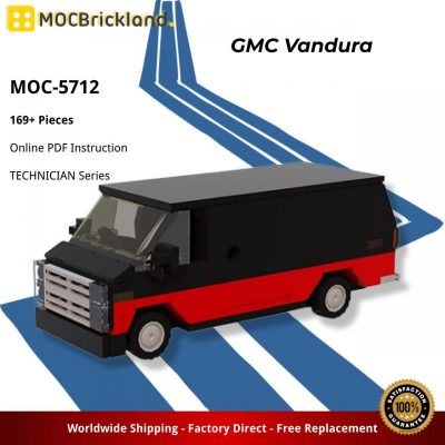 MOCBRICKLAND MOC-5712 GMC Vandura