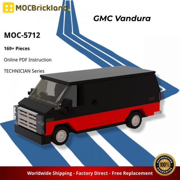 MOCBRICKLAND MOC-5712 GMC Vandura