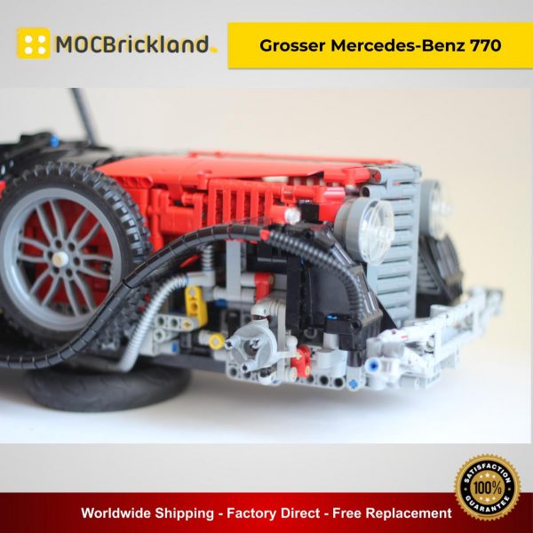 Grosser Mercedes-Benz 770 MOC 43677 Technic Designed By OleJka With 3548 Pieces