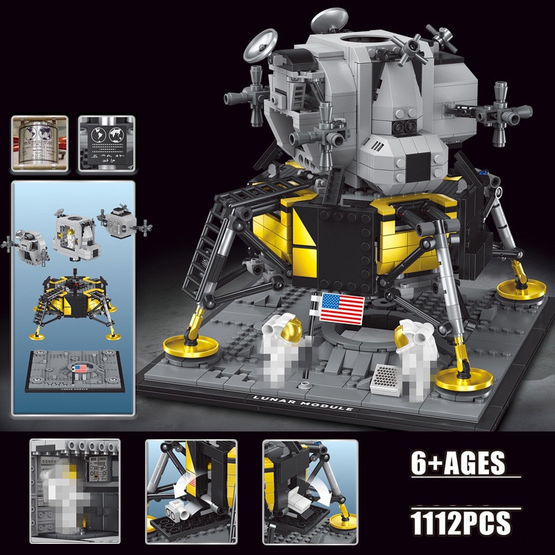 Ideas 60003 NASA Apollo 11 Lunar Lander Compatible MOC 10266