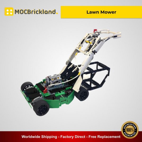 Lawn Mower MOC 4867 Technic Alternative LEGO 42039 C-Model Designed By Pg With 1020 Pieces