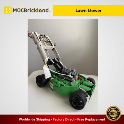 Lawn Mower MOC 4867 Technic Alternative LEGO 42039 C-Model Designed By Pg With 1020 Pieces