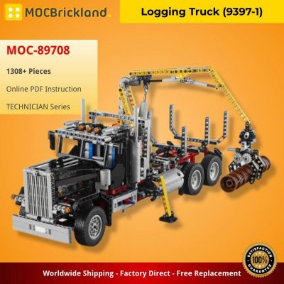MOCBRICKLAND MOC-89708 Logging Truck (9397-1)