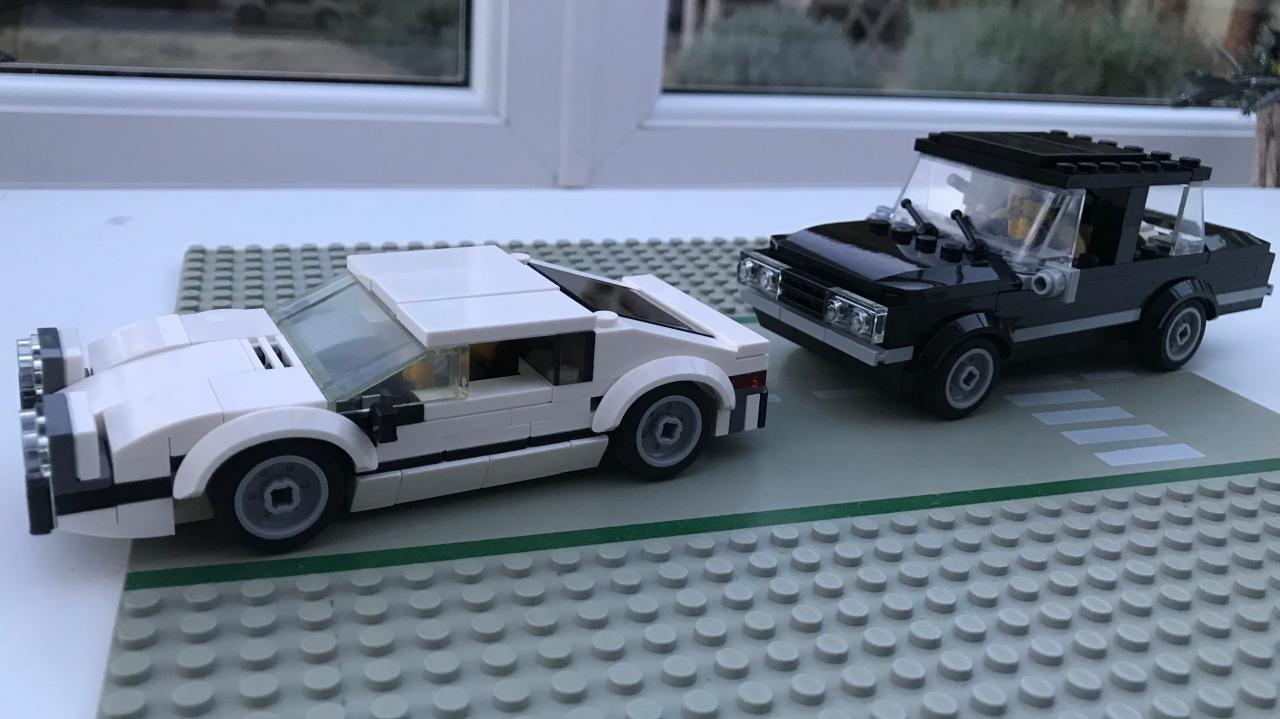 CITY SERIES MOC 13514 Lotus Esprit S1 with submarine conversion by Jerrybuildsbricks MOCBRICKLAND