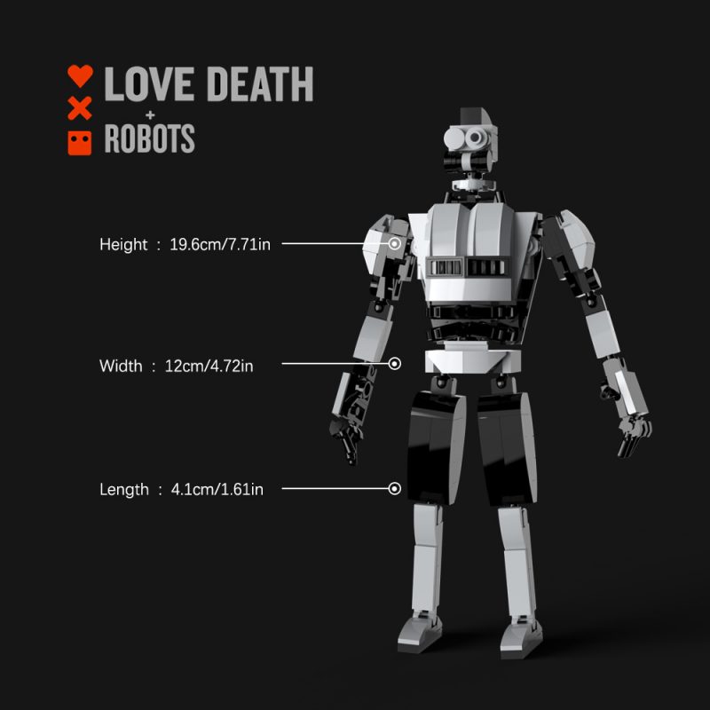 MOCBRICKLAND MOC-89737 Love Death + Robots