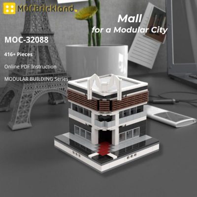 MOCBRICKLAND MOC-32088 Mall for a Modular City