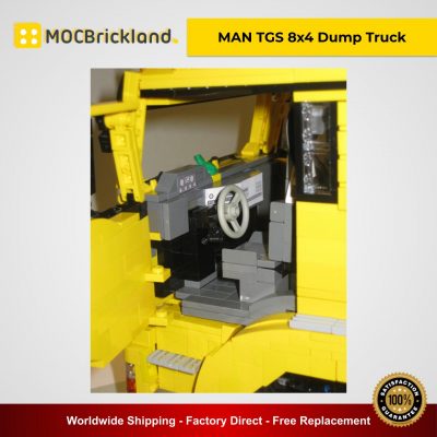 MAN TGS 8x4 Dump Truck MOC 2918 Technic Designed By M_longer With 2413 Pieces