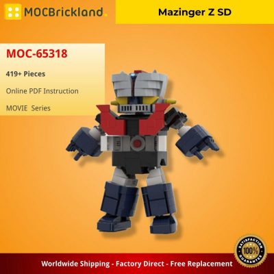 MOCBRICKLAND MOC-65318 Mazinger Z SD
