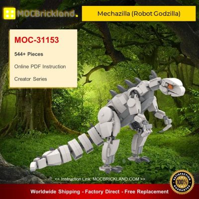 MOCBRICKLAND MOC-31153 Mechazilla (Robot Godzilla)