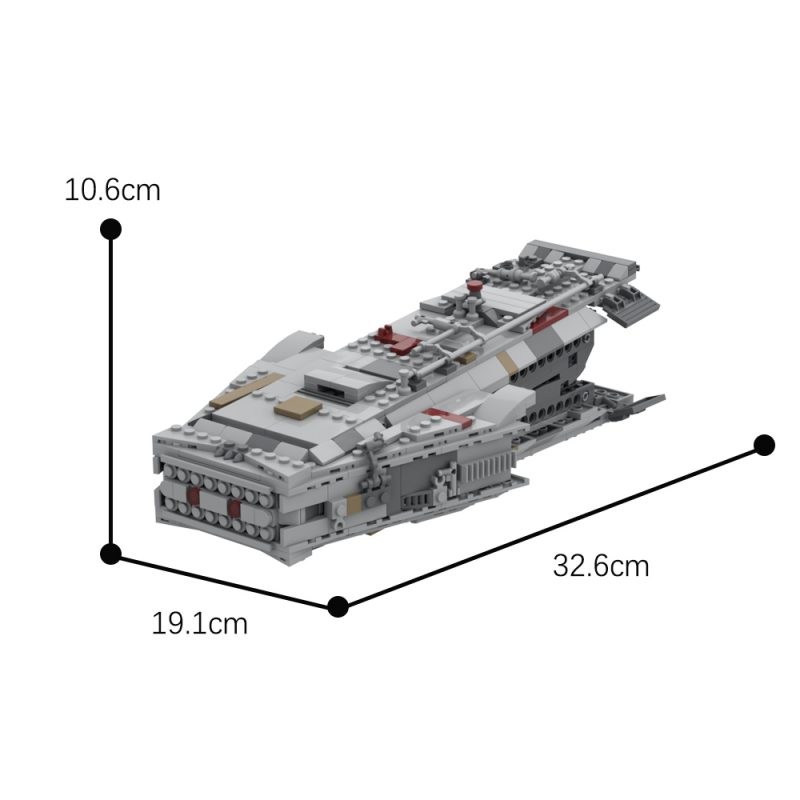 MOCBRICKLAND MOC-37453 Millenium Falcon UCS Escape