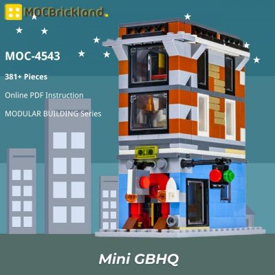 MOCBRICKLAND MOC-4543 Mini GBHQ