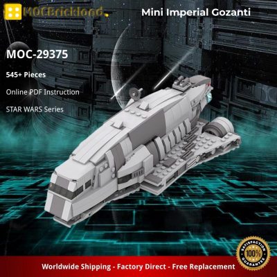 MOCBRICKLAND MOC-29375 Mini Imperial Gozanti