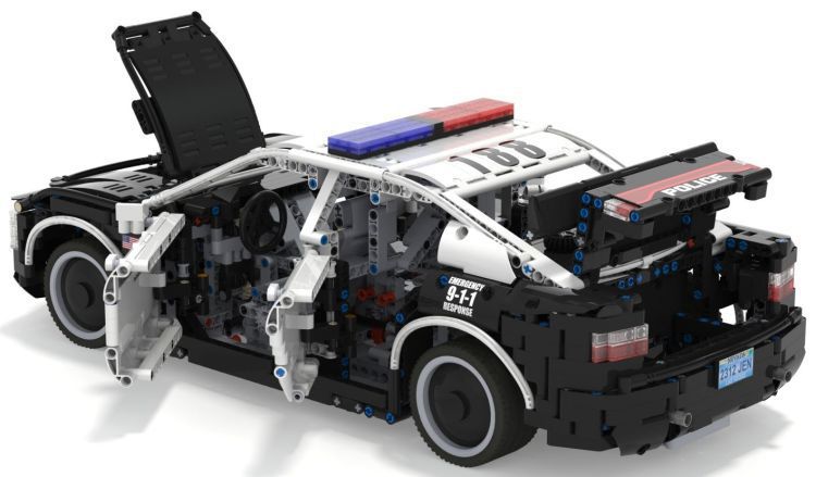 MOC 27336 Dodge Charger US Police Car Designed By thomasz