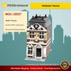 Modular House MOC 35957 Modular Buildings Designed By Gabizon With 1622 Pieces