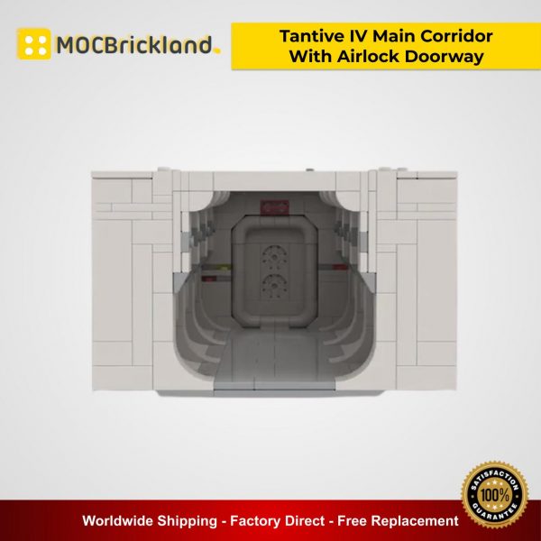 Tantive IV Main Corridor With Airlock Doorway MOC 40359 Star Wars By TheCreatorr With 1087 Pieces