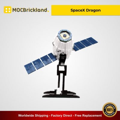 SpaceX Dragon MOC 4573 Creator Designed By Perijove With 817 Pieces
