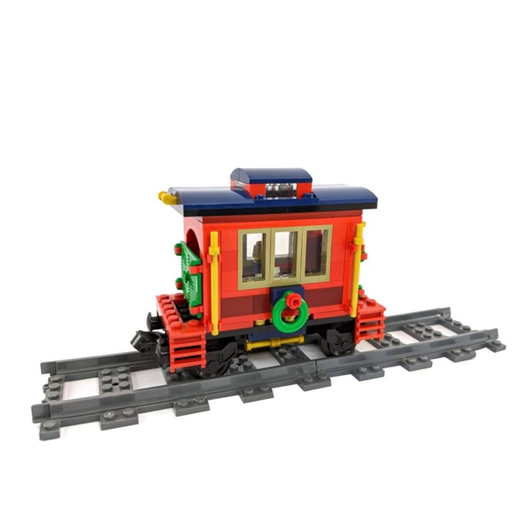 Christmas Themed Train MOC-49581 Creator With 1197PCS