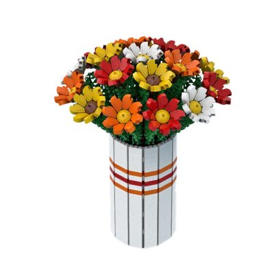 Bouquet of Colorful Flowers Creator MOC-60822 by Ben_Stephenson WITH 1963 PIECES