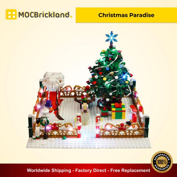 Christmas Paradise MOC 90042 Creator By Mocbrickland With 603 Pieces