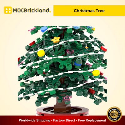 Christmas Tree MOC 90043 Creator By Mocbrickland With 182 Pieces
