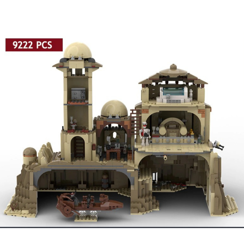 The Daimyo's Palace MOC-108238 Star Wars With 1762 Pieces