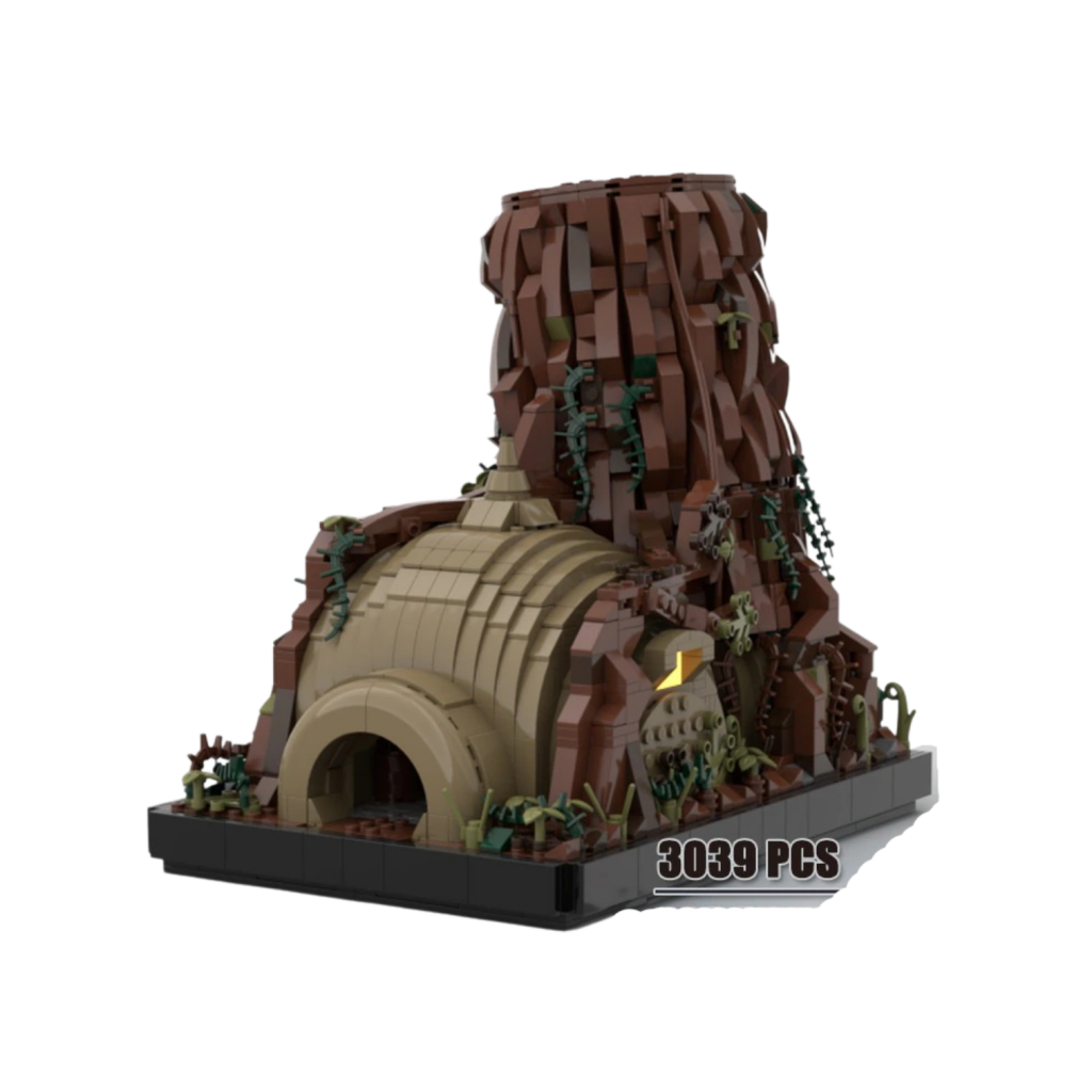 Hut House The Put MOC-100406 Star Wars With 3039 Pieces