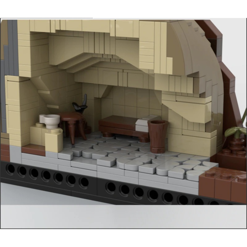 Hut House The Put MOC-100406 Star Wars With 3039 Pieces