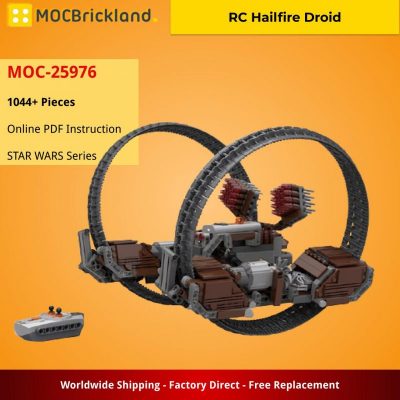 MOCBRICKLAND MOC-25976 RC Hailfire Droid
