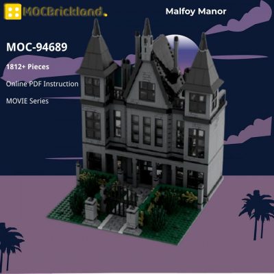 MOCBRICKLAND MOC-94689 Malfoy Manor