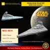 Moderately Sized ISD With Full Interior MOC 9018 Star Wars Designed By Raskolnikov With 15310 Pieces