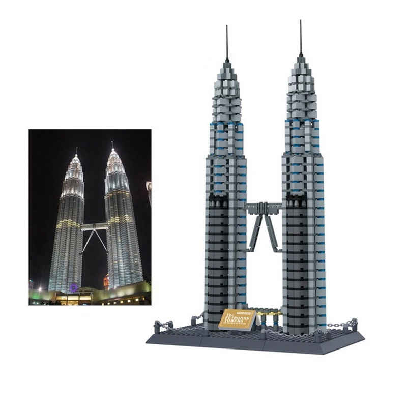 MODULAR BUILDING WANGE 5213 The Kuala Lumpur Petronas Towers Malaysia
