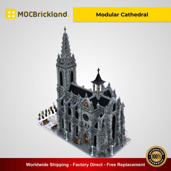 Modular Cathedral MOC 29962 Modular Building Designed By Das-Felixle With 21759 Pieces
