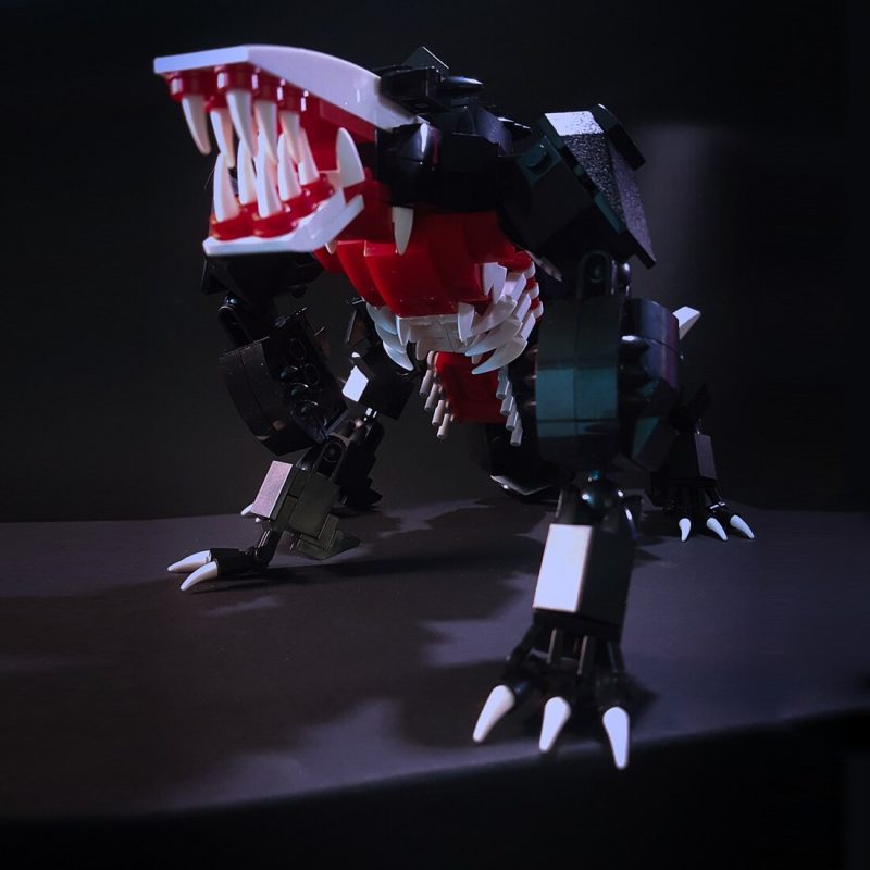 MOCBRICKLAND MOC-89743 Monster SCP-682 Hard-To-Destroy Reptile