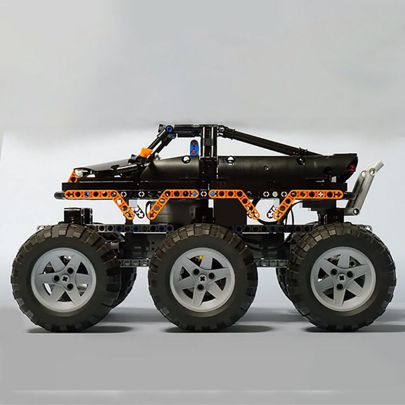 MOCBRICKLAND MOC-1244 Monster Truck 6x6