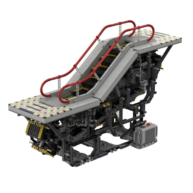 MOCBRICKLAND MOC-90743 Motorized Escalator by Takanori Hashimoto