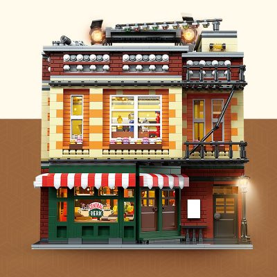 Central Perk Big Bang Theory Modular Friend Series Modular Building MOULD KING 16014 with 4488 pieces