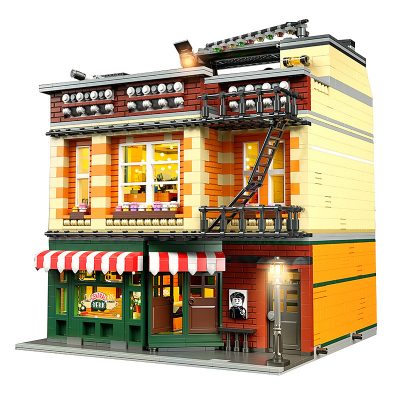 Central Perk Big Bang Theory Modular Friend Series Modular Building MOULD KING 16014 with 4488 pieces