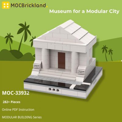 MOCBRICKLAND MOC-33932 Museum for a Modular City