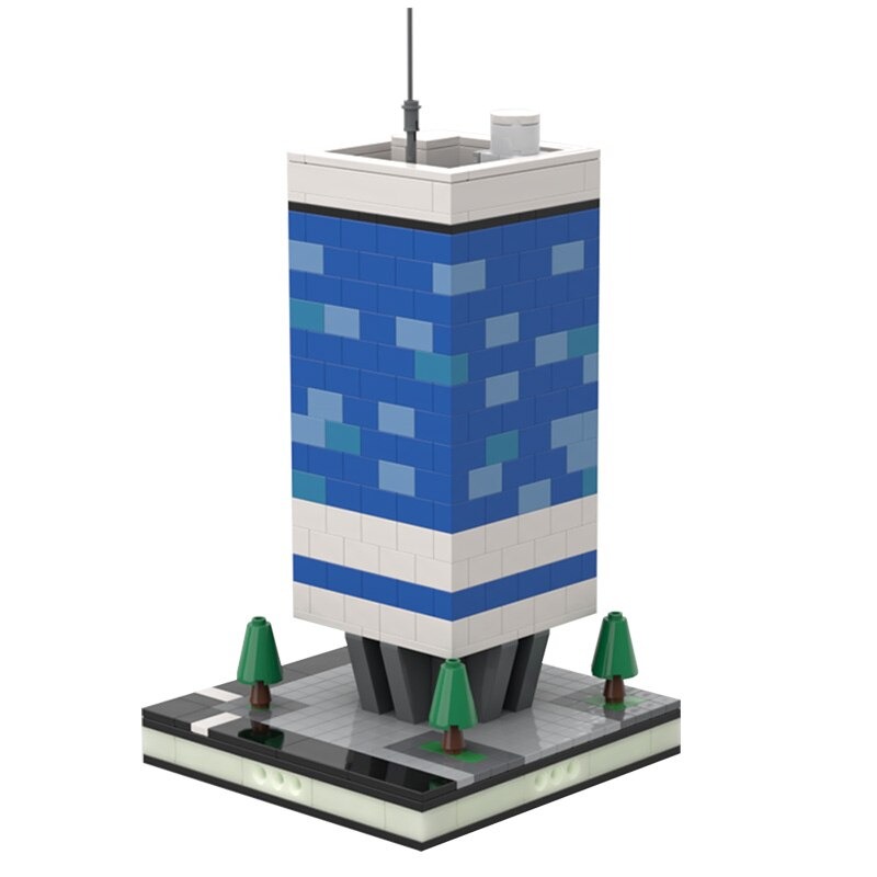 MOCBRICKLAND MOC-31630 Office Building for Modular City
